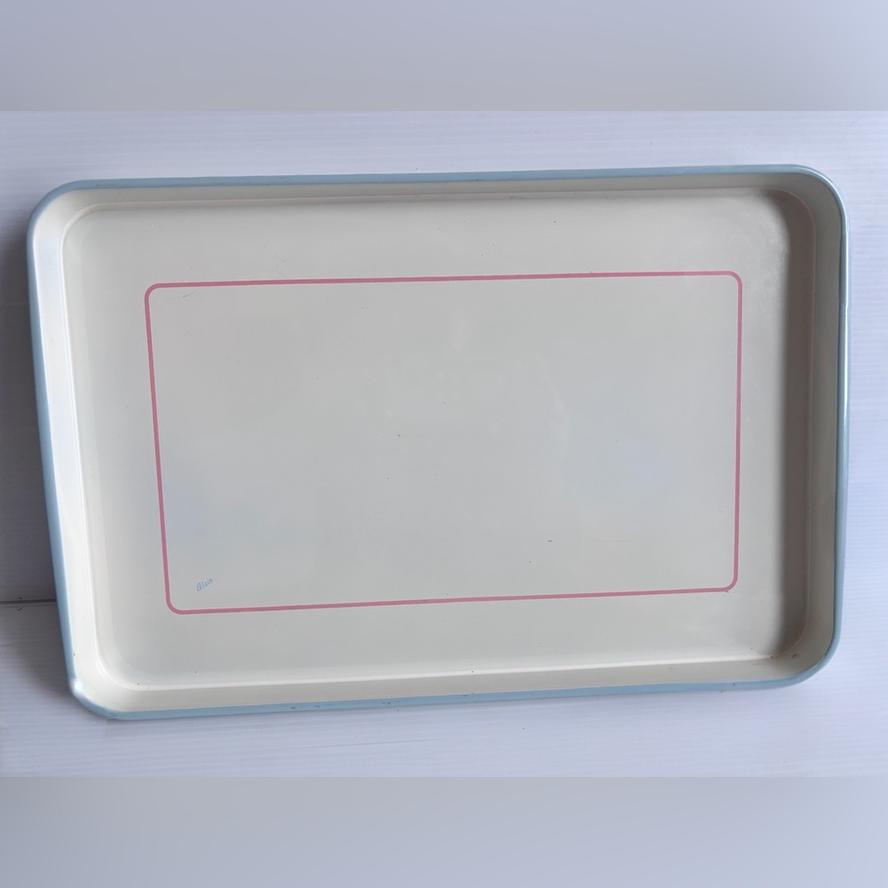 Vintage Alain Serving Tray Japan Mid Century 15 x 10